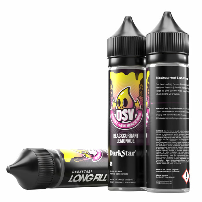 DSV Blackcurrant Lemonade - Longfill
