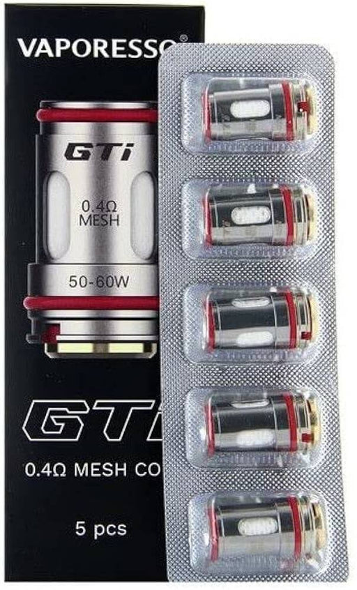 Vaporesso GTi 0.4 ohm Mesh Coils 5 Pack for Flavorful Sub Ohm Vaping Experience