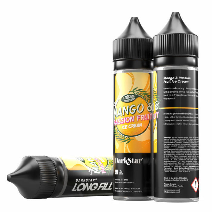 Mango & Passion Fruit Ice Cream - Longfill